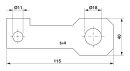 Befestigungsplatte FLT-ISG-PL-18 für...