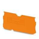 Abschlussdeckel D-ST 2,5-TWIN-0,8 OG orange PA 60,5 mm