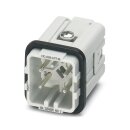 Kontakteinsatz HC-A04-I-PT-M 4+PE D7 10 A Push-in