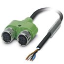 Sensor-/Aktor-Kabel - SAC-4PY-10,0-PUR/2XF