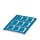 Leitermarker UC-WMC 4,4 23x5,5 mm blau beschriftbar 9er-Set
