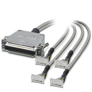 Systemkabel CABLE-D37-M2,5/4X14/100/Y81P-O D-SUB 37-polig IDC 4x14 1 m