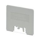 Abteilungstrennplatte TPNS-UK 80 x 70 x 2 mm grau