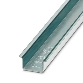 Tragschiene ungelocht NS 35/15 WH 2000 mm verzinkt silberfarben