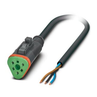 Phoenix Contact - 1414997 - SAC-3P- 5,0-PUR/DTFS - Sensor-/Aktor-Kabel