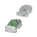 D-SUB-Busstecker SUBCON-PLUS-F/AX 9 9-polig axial...