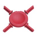 Kodierstern PC 4-teilig rot 3 x 3 x 6 mm PA