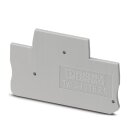 Abschlussdeckel D-PTTB 2,5 grau 68 mm Höhe PA
