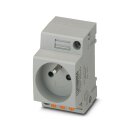 Steckdose EO-E/PT/SH 16 A 250 V AC Push-in Berührschutz grau