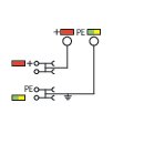 WAGO - 2000-5357/101-000 - 3-Leiter-Aktoreneinspeiseklemme