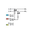 WAGO - 2000-5410/1101-951 - 4-Leiter-Initiatorenklemme