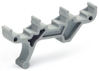 Adapter 2002-131 für Dreistockklemmen schwenkbar grau