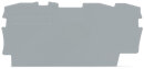 Abschluss- und Zwischenplatte 2002-1391 0,8 mm grau...