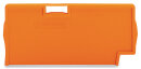 Trennplatte 2002-1494 2 mm überstehend orange