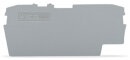 Abschluss- und Zwischenplatte 2002-1691 1 mm grau anrastbar