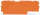 Abschluss- und Zwischenplatte 2002-1792 orange 1 mm Reihenklemme