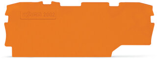 Abschluss- und Zwischenplatte 2002-1992 1 mm orange anrastbar