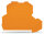 Abschluss- und Zwischenplatte 2002-2292 0,8 mm orange anrastbar