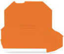 Trennwand 2002-2296 anrastbar orange 69,2 mm