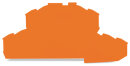 Abschluss- und Zwischenplatte 2002-2492 0,8 mm orange