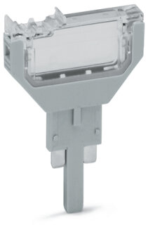 Leerstecker 2002-800 2-polig 5,2 mm grau WAGO