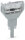 Bauelementestecker 2002-800/1000-411 2-polig mit Diode 1N4007 grau