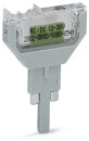 Bauelementestecker 2002-800/1000-541 1-polig LED rot 5,2...