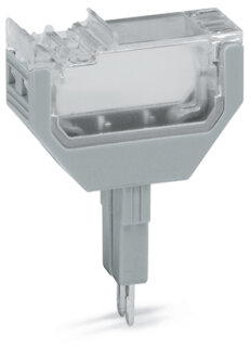 Leerstecker 2002-880 TOPJOB S 10,4 mm 2-polig grau