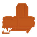 Endplatte für Sicherungsklemmen 2002-992 2 mm orange