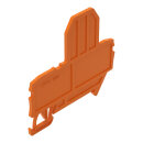 Endplatte für Sicherungsklemmen 2002-992 2 mm orange