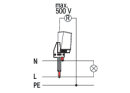 N/L-Prüfadapter 2003-499 CAGE CLAMP 16 A 500 V grau