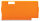 Trennplatte 2004-1394 2 mm überstehend orange Reihenklemme