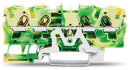 4-Leiter-Schutzleiterklemme 2004-1407 4 mm² Push-in...