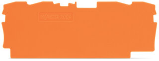 Abschluss- und Zwischenplatte 2004-1492 orange 1 mm