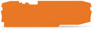 Abschluss- und Zwischenplatte 2006-8692 1 mm orange anrastbar