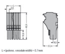 1-Leiter-Federleiste 2020-102 Push-in CAGE CLAMP 1,5...