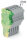 1-Leiter-Federleiste 2020-106 Push-in CAGE CLAMP 1,5 mm² 6-polig grün-gelb