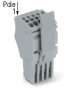 1-Leiter-Federleiste 2020-111/125-000 Push-in CAGE CLAMP...