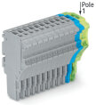 1-Leiter-Federleiste 2020-114 14-polig Push-in CAGE CLAMP...