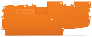 Abschluss- und Zwischenplatte 2020-1492 1 mm orange
