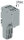2-Leiter-Federleiste 2020-205 Push-in CAGE CLAMP 1,5 mm² grau