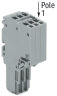2-Leiter-Federleiste 2020-206 Push-in CAGE CLAMP 1,5...