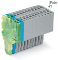 2-Leiter-Federleiste 2020-214 14-polig Push-in CAGE CLAMP 1,5 mm²