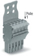 1-Leiter-Federleiste 2022-105 Push-in CAGE CLAMP 4...