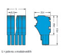 1-Leiter-Federleiste 2022-112 Push-in CAGE CLAMP 4...