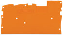 Abschluss- und Zwischenplatte 2022-1392 1 mm orange PA66