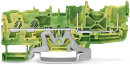 2-Leiter-PE-Basisklemme 2022-1407 2,5 mm² Push-in...
