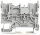 2-Pin-Basisklemme 2022-1601 Tragschiene 35 mm grau
