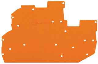 Abschluss- und Zwischenplatte 2022-2292 orange 1 mm