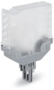 Leerstecker 2042-331 6-polig transparent mit Lichtleiter
